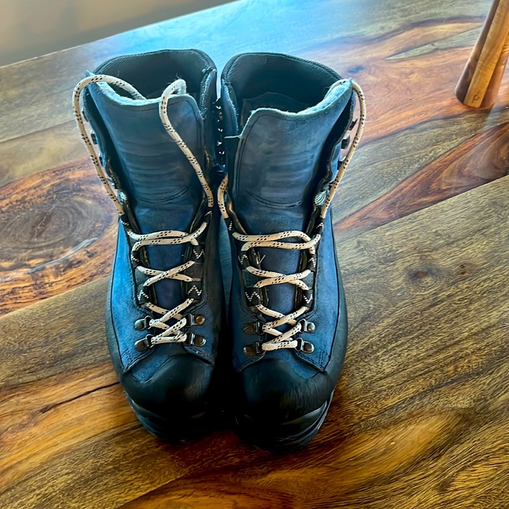 Scarpa Freney mountaineering boots.